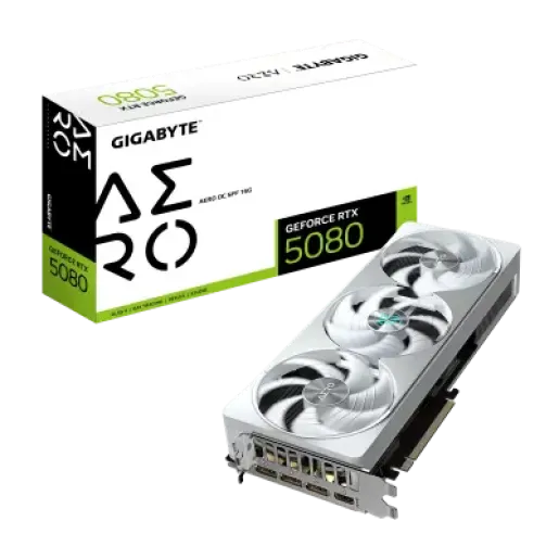Gigabyte GeForce RTX5080 AERO OC SFF 16GB 256-Bit GDDR7 
