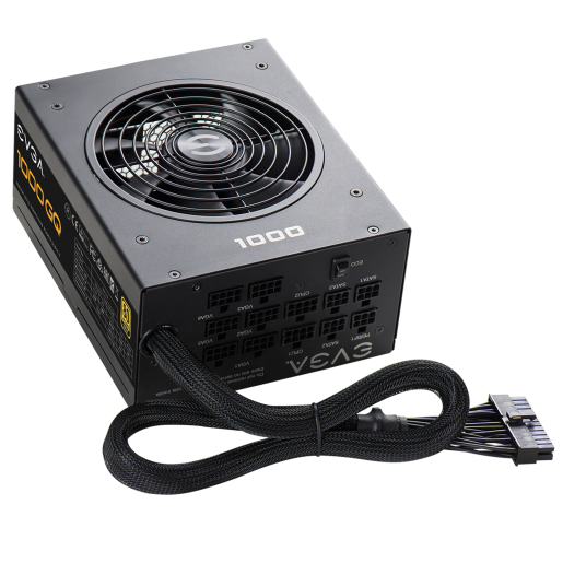 EVGA 1000 GQ, 80+ GOLD - 1000W Power Supply