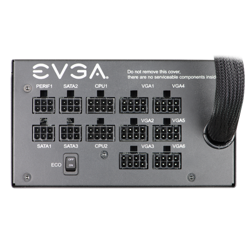 EVGA 1000 GQ, 80+ GOLD - 1000W Power Supply