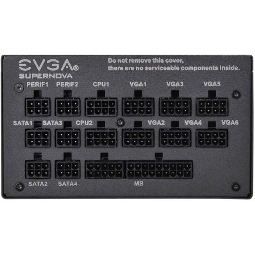 EVGA SuperNOVA 1000 G1+, 80 Plus Gold 1000 Watt, Fully Modular