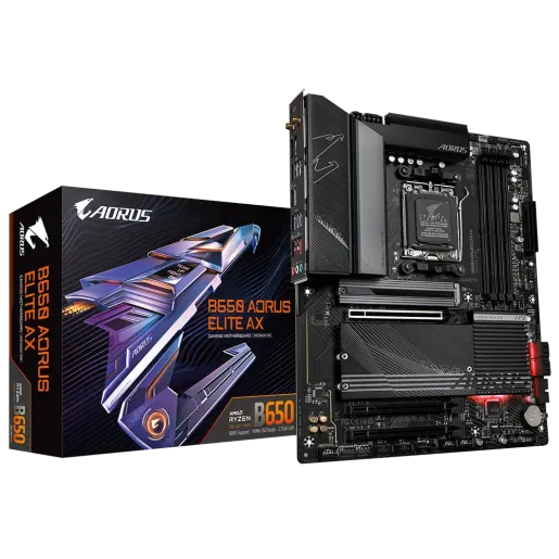 GIGABYTE B650 AORUS Elite AX - AM5,DDR5,ATX Motherboard
