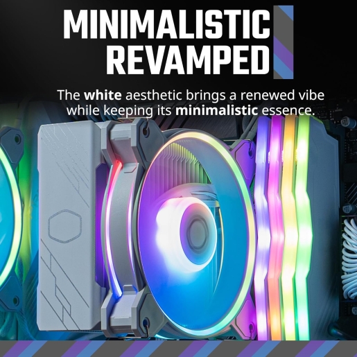 Cooler Master Hyper 212 Halo White CPU Air Cooler