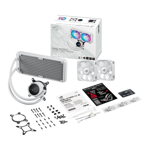 ASUS ROG Strix LC III 240 ARGB White Edition - CPU Liquid Cooler