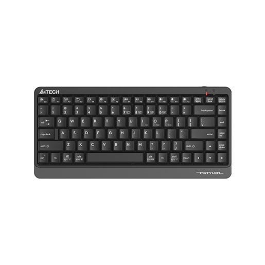 A4Tech Fstyler FBK11 Bluetooth & 2.4G Wireless Keyboard Grey