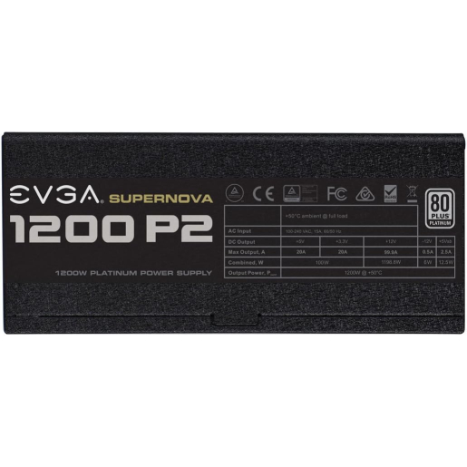 EVGA Supernova 1200 P2 80+ Platinum, 1200W Fully Modular
