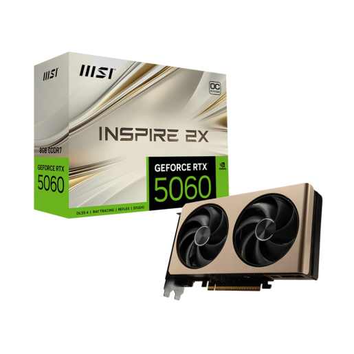 MSI GeForce RTX 5060 8G INSPIRE 2X GDDR7