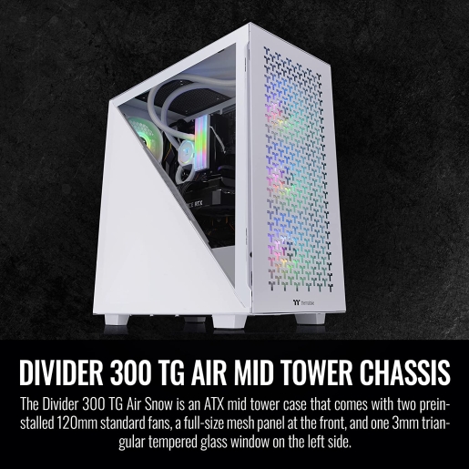 Thermaltake Divider 300 TG Snow Edition