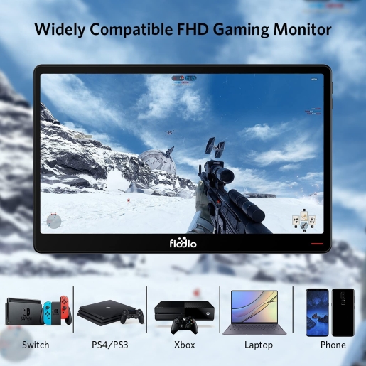 Fiodio Portable LED Monitor