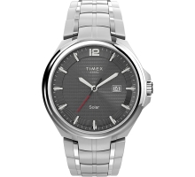 Timex Men's Solar Premium Dress 44mm Watch Timex Men's Solar Premium Dress 44mm Watch