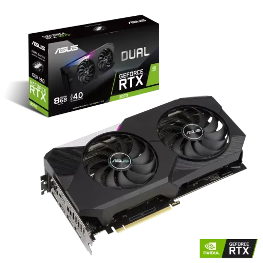 ASUS DUAL RTX 3070 OC 8GB