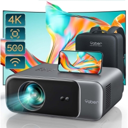  YABER Pro V9 4K Projector with WiFi 6