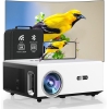 4K Projector with WiFi and Bluetooth,1000ANSI 1080P