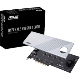 ASUS Hyper M.2 X16 PCIe 4.0 X4 Expansion Card