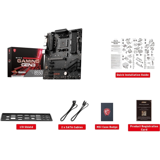 MSI B550 Gaming Motherboard 