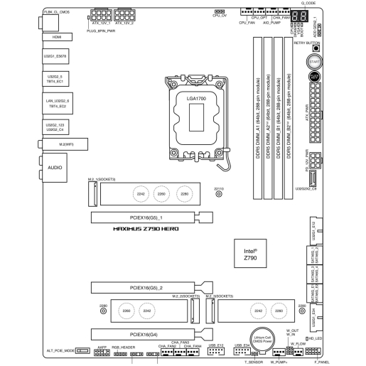 ASUS ROG Maximus Z790 Hero 