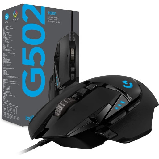 Logitech G502 HERO High Performance Wired Gaming Mouse