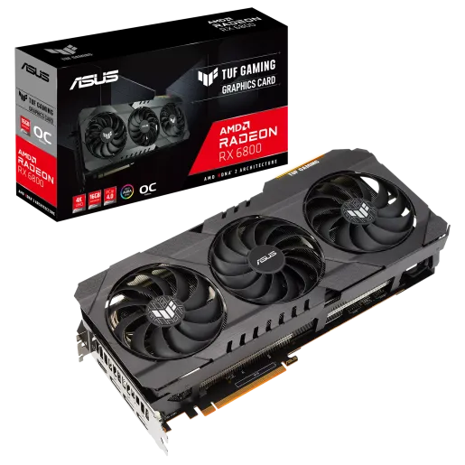 ASUS TUF GAMING Radeon™ RX 6800 16GB OC Edition
