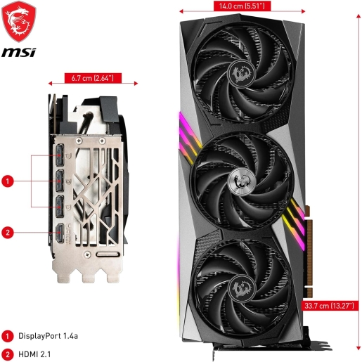 MSI GeForce RTX 4080 16GB Gaming X Trio