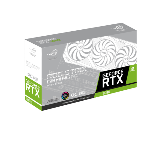ASUS ROG Strix GeForce RTX 3090 24GB OC Edition White
