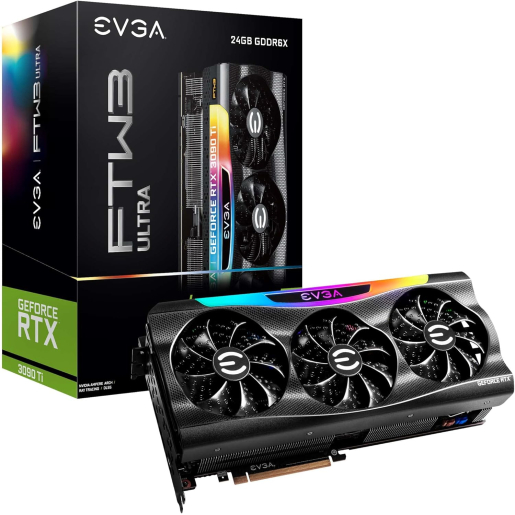 EVGA FTW3 Ultra Gaming GeForce RTX 3090 Ti 24GB