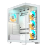  Gigabyte C500 PANORAMIC STEALTH ICE 4x120mm ARGB