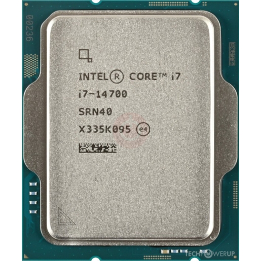 Intel Core i7-14700 2.1GHz Turbo Boost 5.4GHz 33MB LGA1700