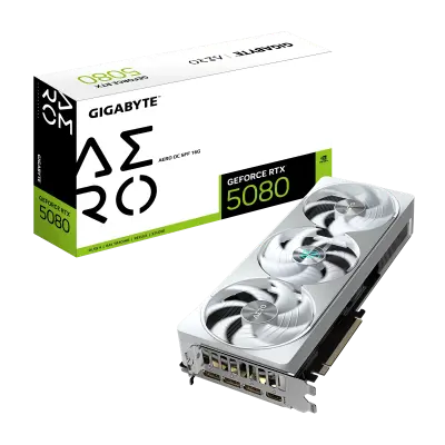 Gigabyte GeForce RTX5080 AERO OC SFF 16GB 256-Bit GDDR7 