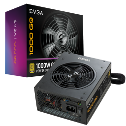 EVGA 1000 GQ, 80+ GOLD - 1000W Power Supply