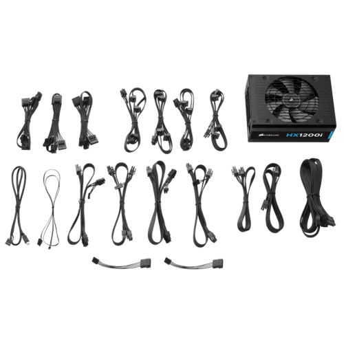 Corsair HXi Series, HX1200i, 1200 Watt, 80+ Platinum