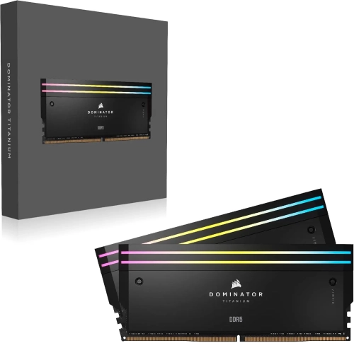 CORSAIR Dominator Titanium RGB DDR5 RAM 96GB (2x48GB) 7000MHz
