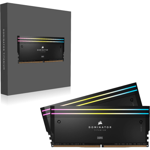 CORSAIR Dominator Titanium RGB DDR5 RAM 96GB (2x48GB) 7000MHz