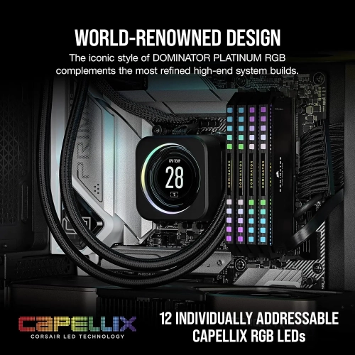 Corsair DOMINATOR PLATINUM RGB DDR5 64GB (2x32GB) 5200MHz