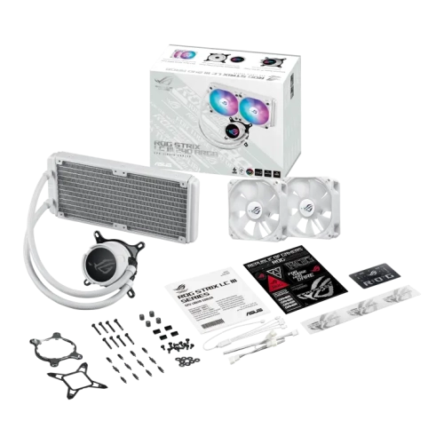 ASUS ROG Strix LC III 240 ARGB White Edition - CPU Liquid Cooler