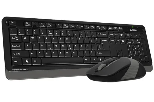 A4tech Fstyler FG1010 Wireless Combo Set EN/RU Grey