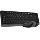 A4tech Fstyler FG1010 Wireless Combo Set EN/RU Grey