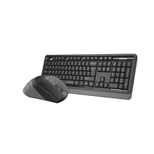A4Tech Fstyler FGS1035Q 2.4G QuietKey Desktop Set EN/RU layout Grey