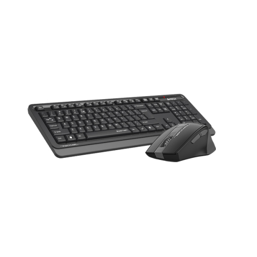 A4Tech Fstyler FGS1035Q 2.4G QuietKey Desktop Set EN/RU layout Grey