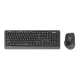 A4Tech Fstyler FGS1035Q 2.4G QuietKey Desktop Set EN/RU layout Grey