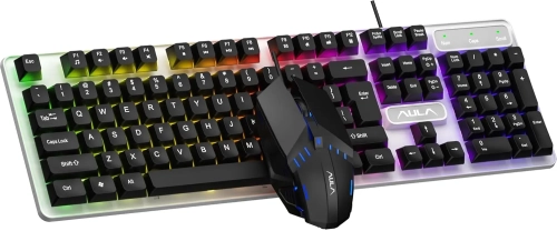 AULA F3061 Membrane Gaming Keyboard & Mouse Combo