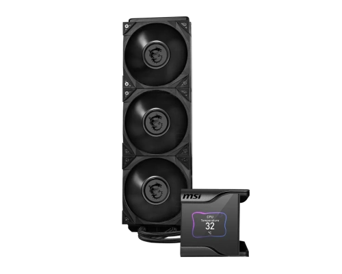 MSI MEG CORELIQUID S360 AIO CPU Liquid Cooler - 2.4" IPS Display