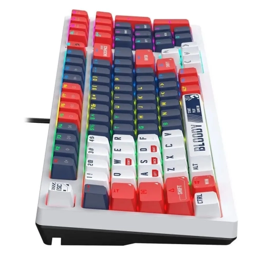 A4tech Bloody S98 RGB Mechanical Gaming Keyboard Red Switch US Layout Sports Navy
