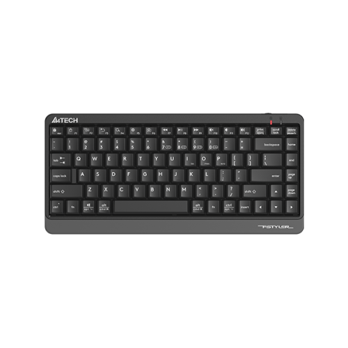 A4Tech Fstyler FBK11 Bluetooth & 2.4G Wireless Keyboard Grey