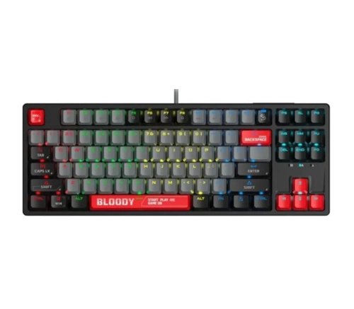 A4Tech Bloody S87 RGB Mechanical Red Plus Switch Keyboard Energy Red