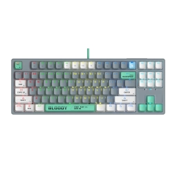 A4Tech Bloody S87 RGB Mechanical Red Plus Switch Keyboard Energy Ash