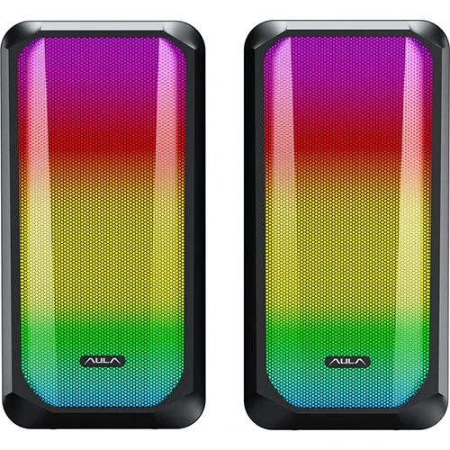 AULA N-600 RGB Gaming Desktop Speaker 6W Black