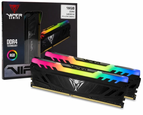 Patriot Viper Rgb 16GB DDR4 2x8GB 2666Mhz