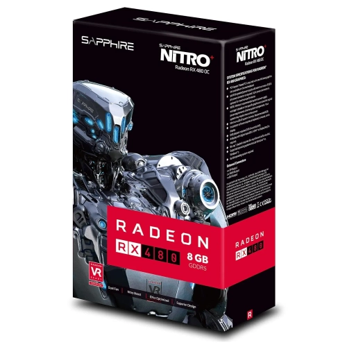 AMD Radeon Sapphire Nitro+ RX 480 8GB