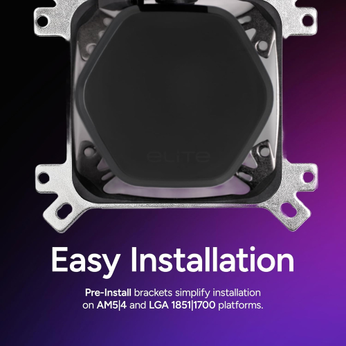 Cooler Master 240 Elite Liquid CPU ARGB Liquid Cooler