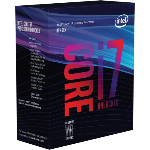 Intel Core I7-8700 RAM 32GB RX480 8GB