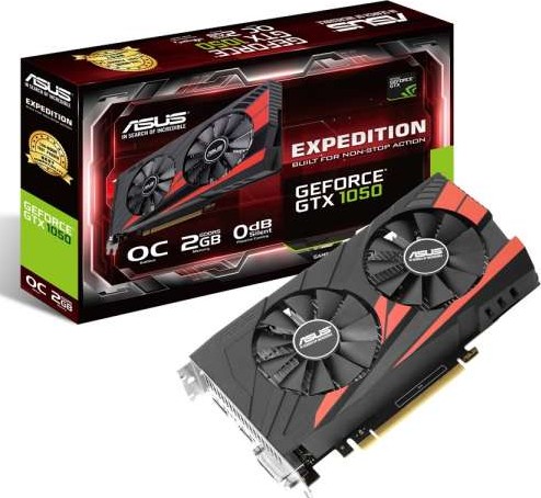 ASUS Expedition GeForce GTX 1050 2GB OC Edition